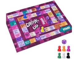 Tipsy Drinking Board Game, Leather Land Drinking Games for Adults