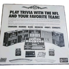 New Los Angeles Rams Football Trivia Board Game Vintage Sealed NFL Licensed 1986