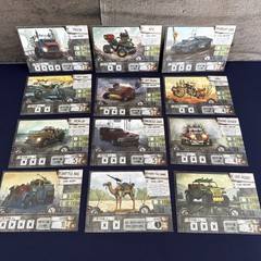 Waste Knights 2nd Ed Board Game Kickstarter All-In Big Box Post-Apoc Complete