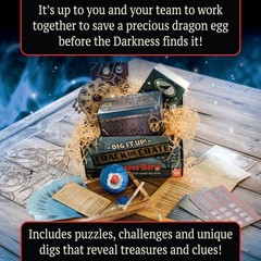 Dig It Up! Crack the Crate Board Game for 1 or More Players – Bring the Thril…