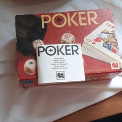 Jumbo Poker Dice Game 1979 MPN 717 Cards & Dice Set for 12 Years & Up