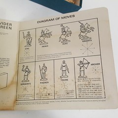 Feudal War Board Game 3M Bookshelf Vintage Strategy Military Castle 1967 COMP