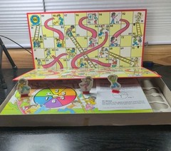 ​Vintage 1979 Milton Bradley Chutes and Ladders Board Game – Classic Family Fun