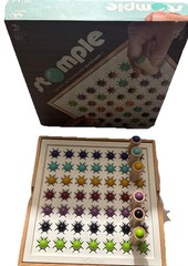 Stomple Outwit Outmaneuver OUTSTOMP Marbles Strategic Board Game 100% COMPLETE