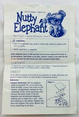 2000 Nutty Elephant Game by Milton Bradley Complete/Works Great Cond FREE SHIP
