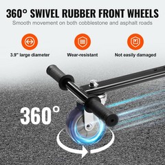 Universal Seat Hoverboard Converts Go Kart Attachment for Adults Kids Adjustable