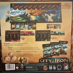 City Of Iron 2nd Edition Strategy Board Game Ryan Laukat (metal coins)