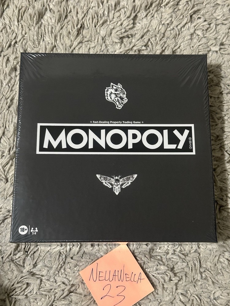 Darc Sport Monopoly Board Game Black Limited Edition 200 In Hand Ready To Ship💰