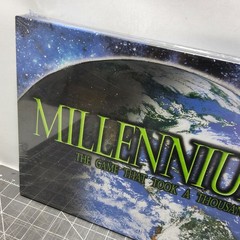 Millenniumopoly Board Game SEALED Late for the Sky Y2K 2000 vintage strategy