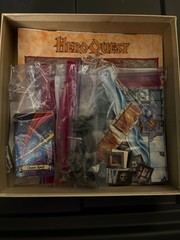 RARE! 1992 Milton Bradley Hero Quest Barbarian Quest Pack, Near complete