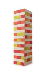 Giant Glowing Tumbling Tower Game Wooden Blocks Outdior Fun