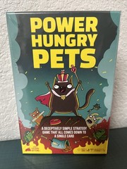 Kids Game Power Hungry Pets Game-Try To Outsmart Each Other 2-6 Players Ages 7+