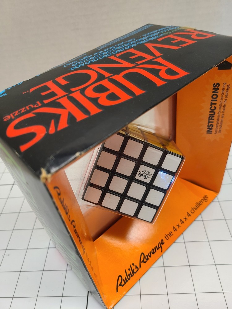 Vintage Rubik’s Cube Revenge 1982s By Ideal 4x4x4 Challenge