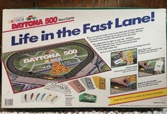 Vintage 1990 Milton Bradley Daytona 500 NASCAR Racing Board Game COMPLETE