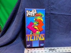 Jenga Tetris Blocks Hasbro Game Complete
