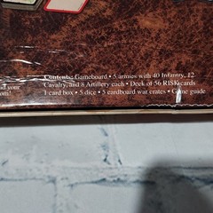 RISK Game of Strategic Conquest Board Game 2015 Edition Complete Unused Worn Box