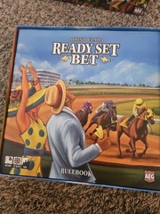 Ready Set Bet Board Game AEG John D Clair Horse Racing New 2-9 Players