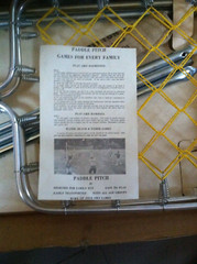 Vintage Paddle Pitch Outdoor Games Rare NOS