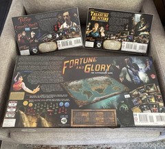 Fortune And Glory Board Game w/2 Expansions Flying Frog Productions