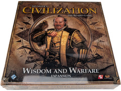 Sid Meier’s Civilization The Board Game Wisdom and Warfare Expansion New Sealed