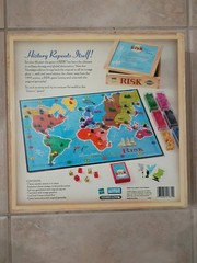 Risk Continental Nostalgia Game Series 2003 Parker Brothers Wooden Box Complete