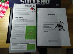 SOCCERO – The Football Game – Futbol de Mesa [soccer board game, used once]