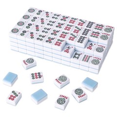 TIASUSAN American Mahjong 1.2 inches (H) x 5 (W) x 10 (L), Blue