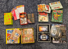 Board Game Lot Rhino Hero The Mind Coloretto Things in Rings Incan Gold Startups
