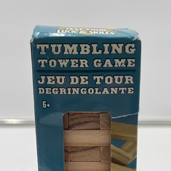 Tumbling Towers Stacking Game -72 Piece Set -Wood CRAFT Blocks, Great for craft