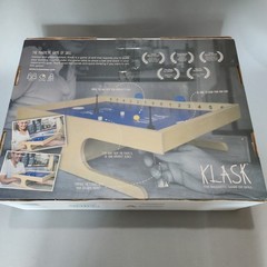KLASK AN EPIC MAGNETIC BATTLE GAME IN BOX COMPLETE UPGRADED PLEASE READ