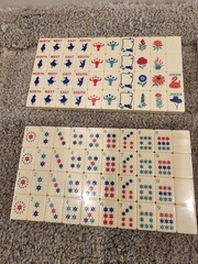 Texas American Mahjong Set Western Mahjong Tiles~160 Tiles