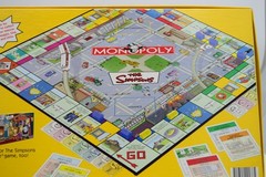 The Simpsons Monopoly Board Game Welcome to Springfield Parker Brothers Homer