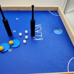 Klask Tabletop Board Game Magnetic Foosball Hockey Battle Family Party Denmark