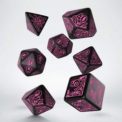 Call of Cthulhu 7th Ed Black Magenta RPG Dice Set Q-Workshop
