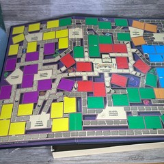 The New Dungeon Board Game 1989 TSR D&D Dungeons & Dragons Incomplete Vintage