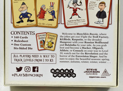 Munchkin Russia by Steve Jackson Games Rare Out of Print COMPLETE 2021 VGUC