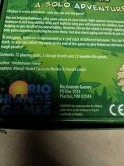 Rio Grande Games : FRIDAY – A Solo Adventure Game by Friedemann Friese (2012)