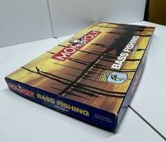 Monopoly Bass Fishing – Lakes Edition Board Game *See Description***