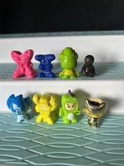 Lot of 8 Gogos Crazy Bones Various Colors/Seasons