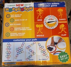 Milton Bradley Twister Hopscotch Active Outdoor/Indoor Play Game