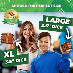 All-in-One Yardzee & Farkle Dice Game Set