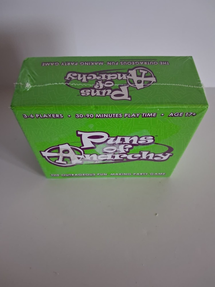 Puns of Anarchy – The Outrageous Pun-Making Party Game • Complete • Excellent