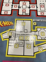 Vintage 1994 X-Men Under Siege Board Game COMPLETE Pressman Marvel w/ 18 Figures
