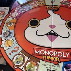 Monopoly Junior Yo-Kai Watch Edition Board Game W/Exclusive Yokai Medal