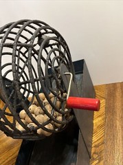 VTG Antique 1920s Met Games Co. Metal Bingo Ball Dispenser