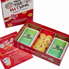 Not Your Ma’s Jong Party Card Game Hasbro Gaming Fast Paced Mahjong New