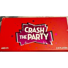 Moose Games Crash The Party Board Game Kids OS Red Excellent Social Deduction