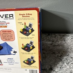 Tipover: Crate Tipping Logic Game ThinkFun 2010 – Missing 1 Expert Card