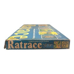 Vintage 1974 “Ratrace” Board Game Social Climbing Waddingtons 70s 100% COMPLETE!