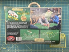 Let It Ride Three Card Poker Texas Hold ‘Em Home Casino Game Set SEALED ~ NEW